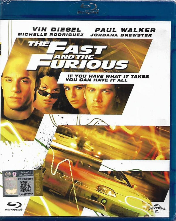 The Fast and the Furious 1 [Blu-ray]