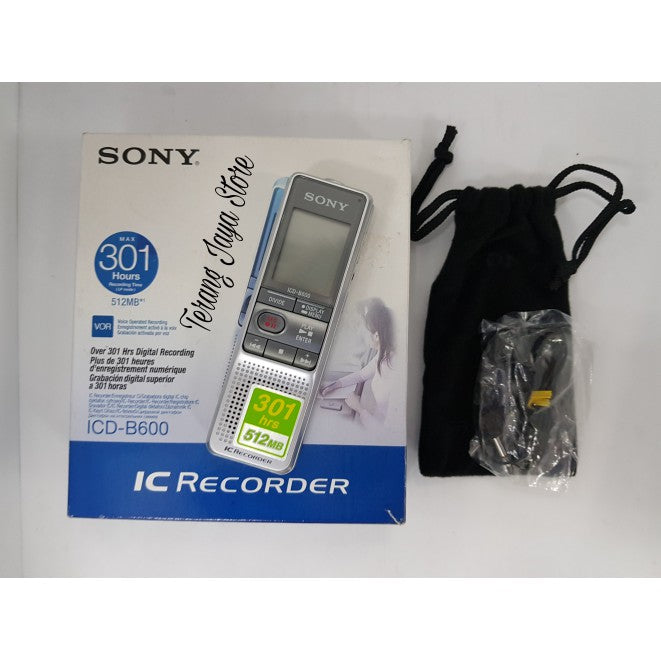 Sony ICD-B600 Digital Voice Recorder