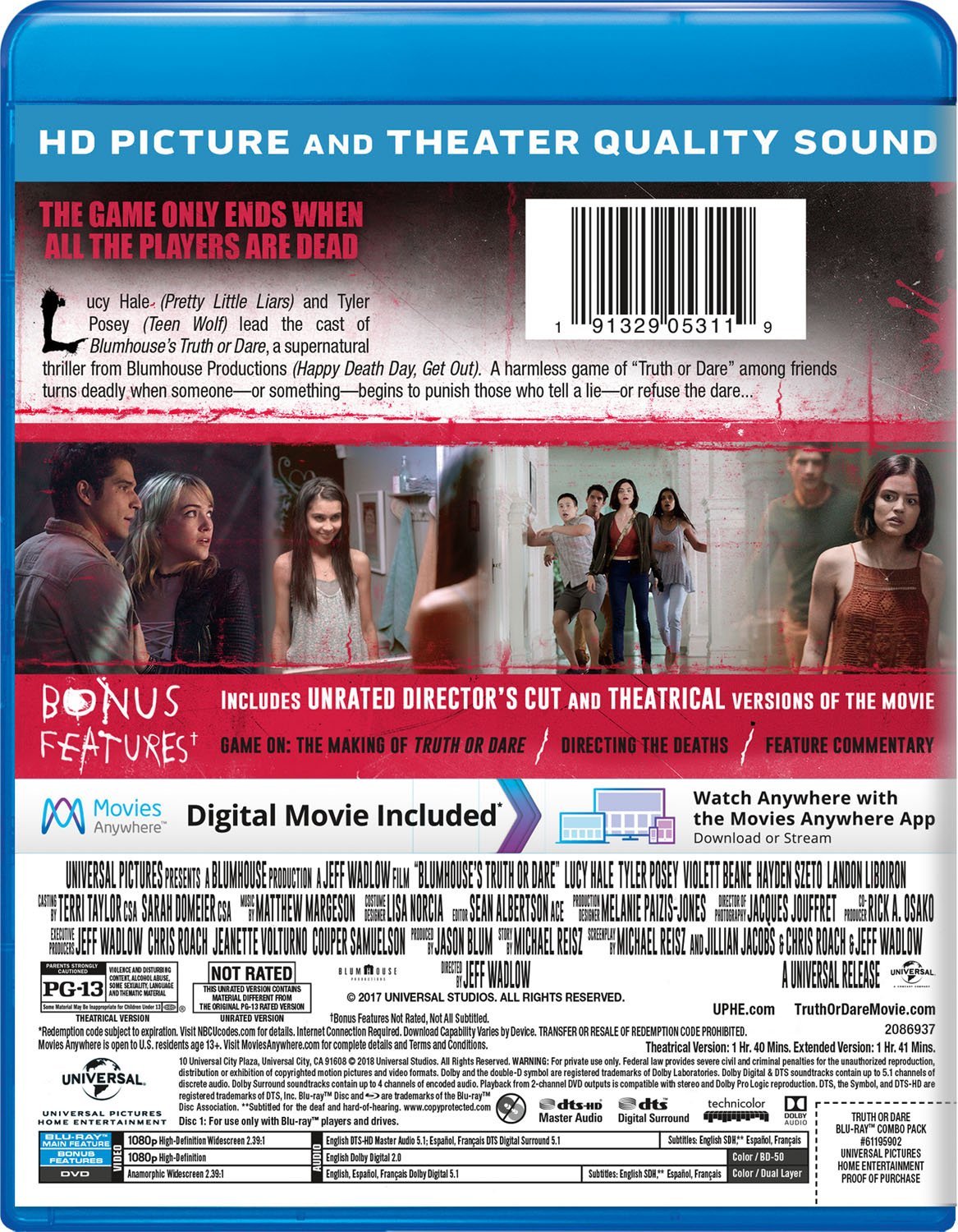Blumhouse's Truth Or Dare [Blu-ray]