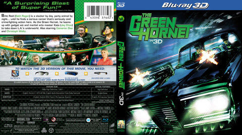 The Green Hornet Blu-ray 3D