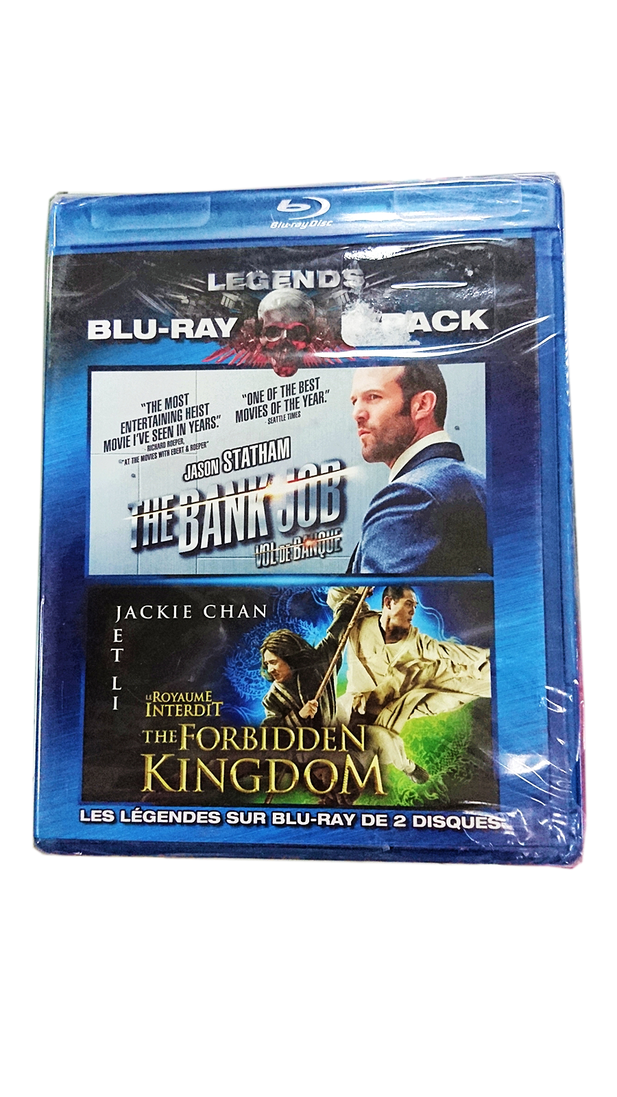 Legends of The Expendables 2-Pack: The Bank Job / The Forbidden Kingdom Blu-ray