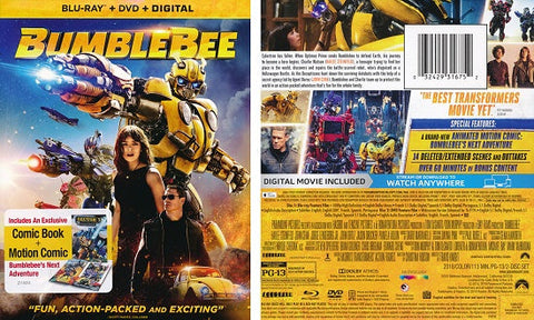 Bumblebee (4K UHD + Blu-ray + Digital)