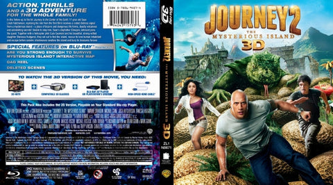 Journey 2: The Mysterious Island - (Blu Ray and 3D)