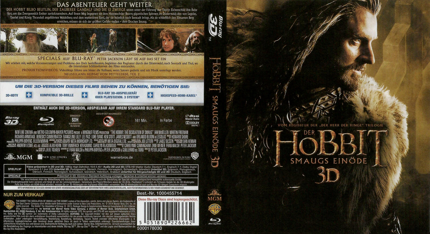 The Hobbit: An Unexpected Journey 3D Blu-ray