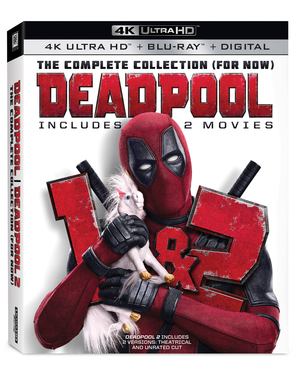 Deadpool: The Complete Collection (For Now) 4K Ultra HD + Blu-Ray + Digital