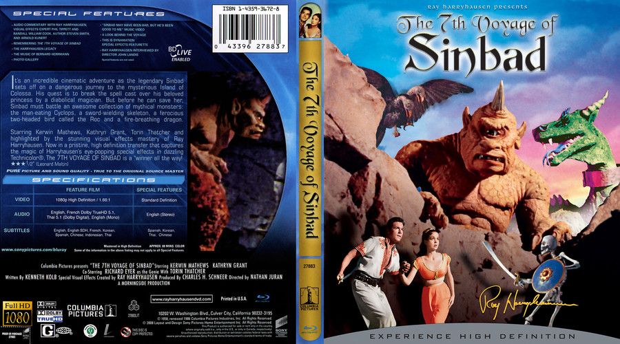 The 7th Voyage of Sinbad BLU-RAY