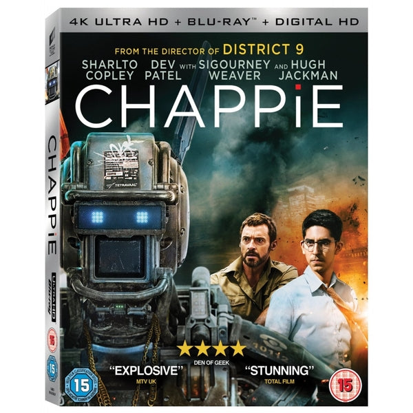 Chappie  4K Ultra HD + Blu-ray + Digital HD