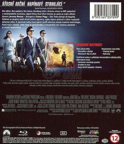 Mission Impossible IV: Ghost Protocol (Blu-ray)
