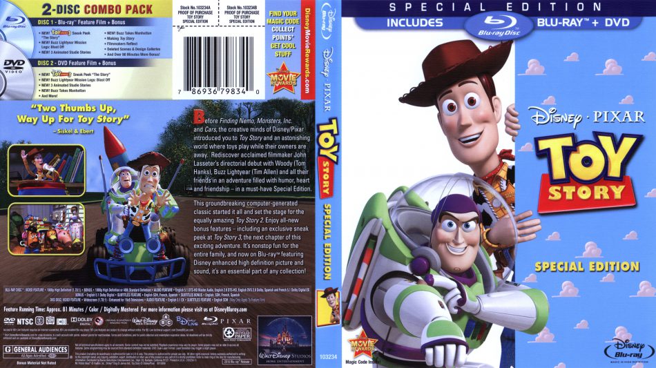 Toy Story (Special Edition) (Blu-ray / DVD)
