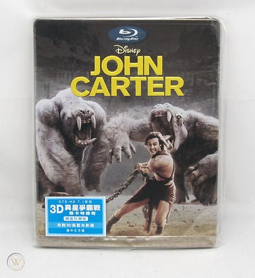 John Carter  Blu-Ray + Blu-Ray 3D