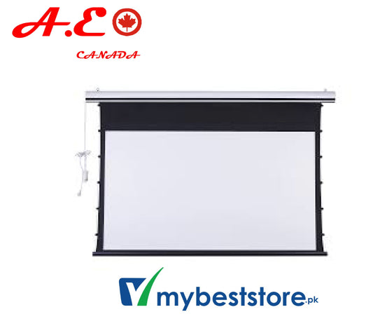 A.E CanadaTab-tension Motorized projector Screen