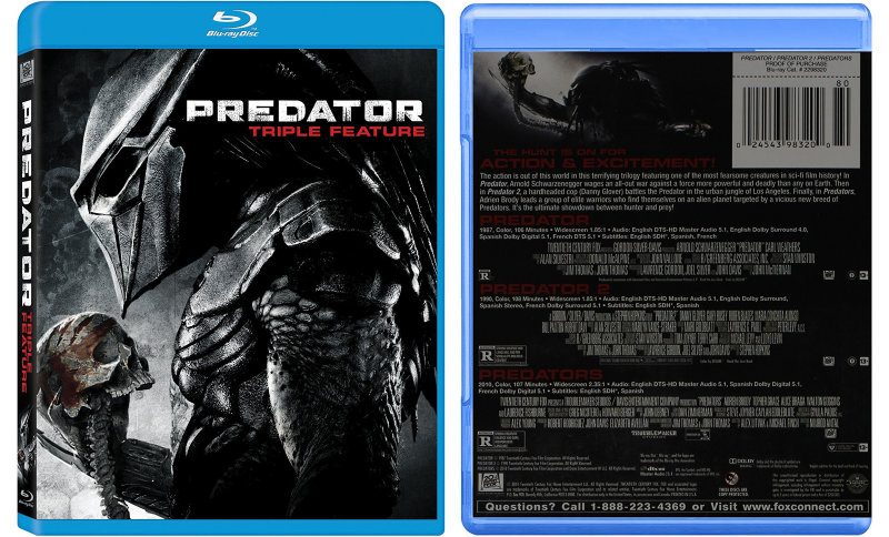 Predator Triple Feature [Blu-ray]