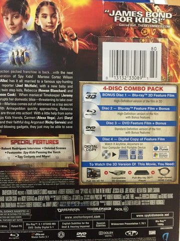 Spy Kids 4 disk set (Blu-ray)