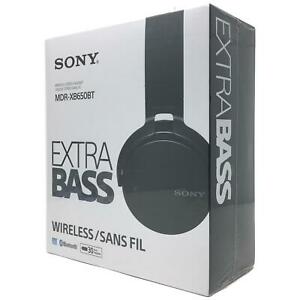 Sony MDRXB650BT/B Extra Bass Bluetooth Headphones, Black