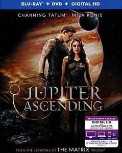 Jupiter Ascending (Blu-ray  + DVD + Digital HD)