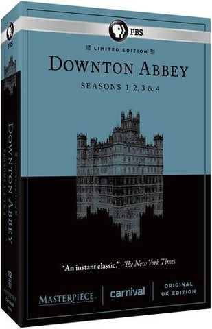 Downton Abbey Limited Edition Seasons 1,2,3&4 Blu-Ray