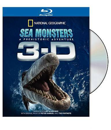 Sea Monsters 3-D Blu-ray