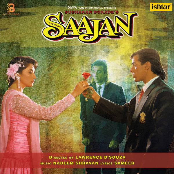 Saajan - Cover Book Fold - Pink Colour - LP Record IN STOCK
