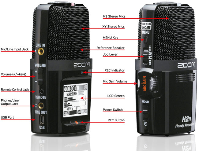 Zoom H2n Handy Recorder