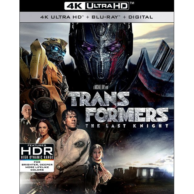 Transformers: The Last Knight 4K UHD Blu-Ray Digital